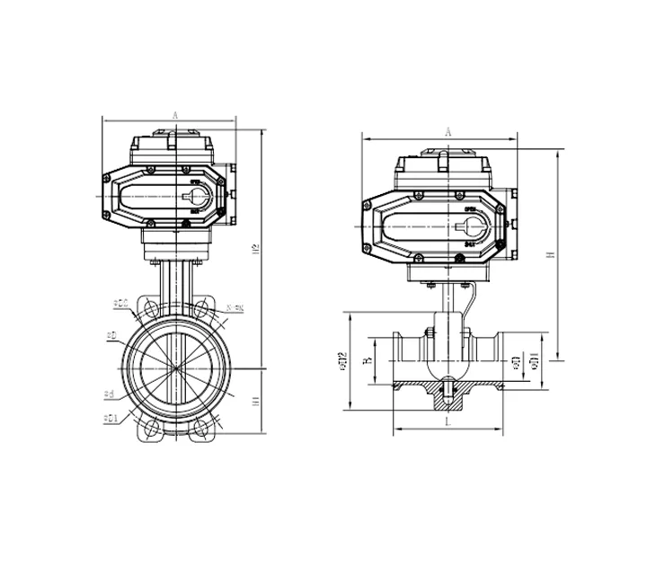 Electric Butterfly Valves design principles illustration