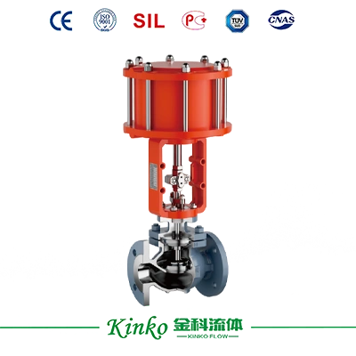 Linear Motion Spherical-Housing Shut-Off Globe Control Valve