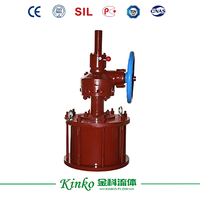 Linear Pneumatic Actuator (with Gear Manual)