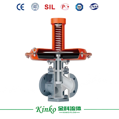 Lined Self-regulated Micro-pressure Control Valve