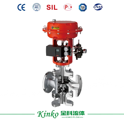 Pneumatic 3-Way Converging / Diverting Control Valve
