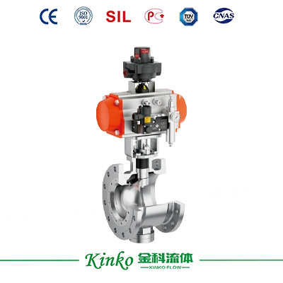 Pneumatic Eccentric Rotary Control Ball Valve