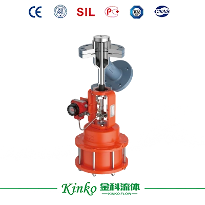 Pneumatic Rising-stem Discharge Control Valve