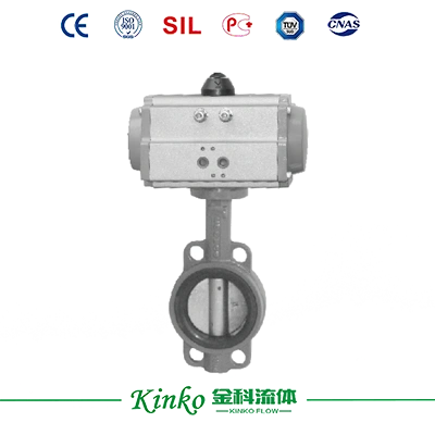 Pneumatic Wafer Butterfly Valve