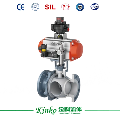 Pneumaticlined O-Port Shut-Off Ball Valve