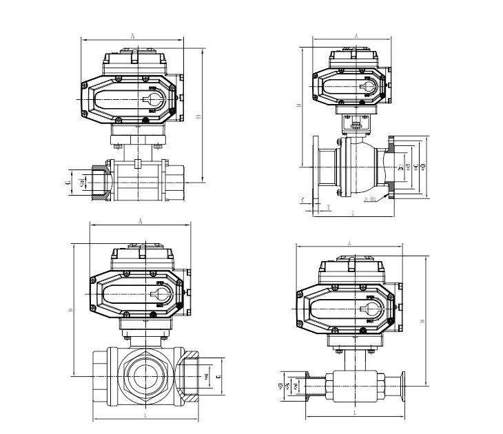 Electric Ball Valves design principles illustration
