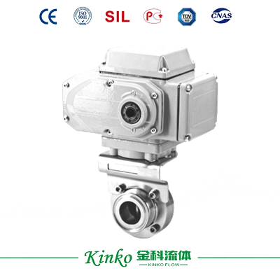 Sanitary Electrical Butterfly Valve