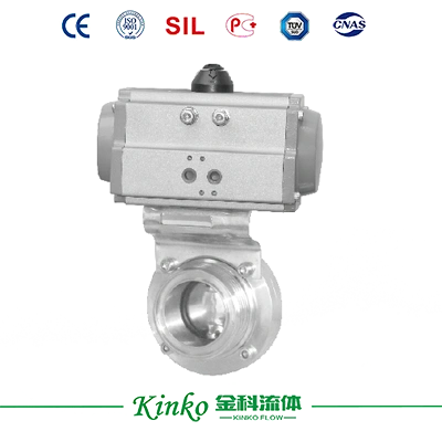 Sanitary Pneumatic Butterfly Valve