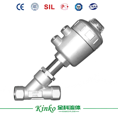 Stainless Steel Thread Angle Seat Valve