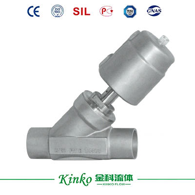 Stainless Steel Welding Angle Seat Valve