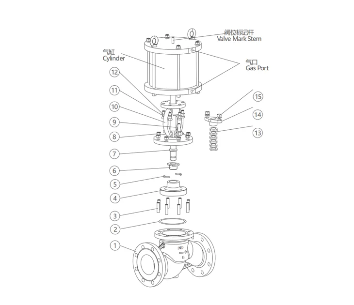 Pneumatic Globe Valve design principles illustration