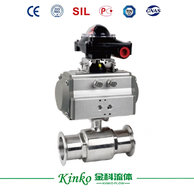 Pneumatic Tri-clamp Ball Valve