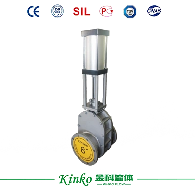 Pneumatic Double Gate Valve