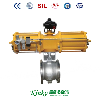 Pneumatic Piston V-type Regulating Ball Valve
